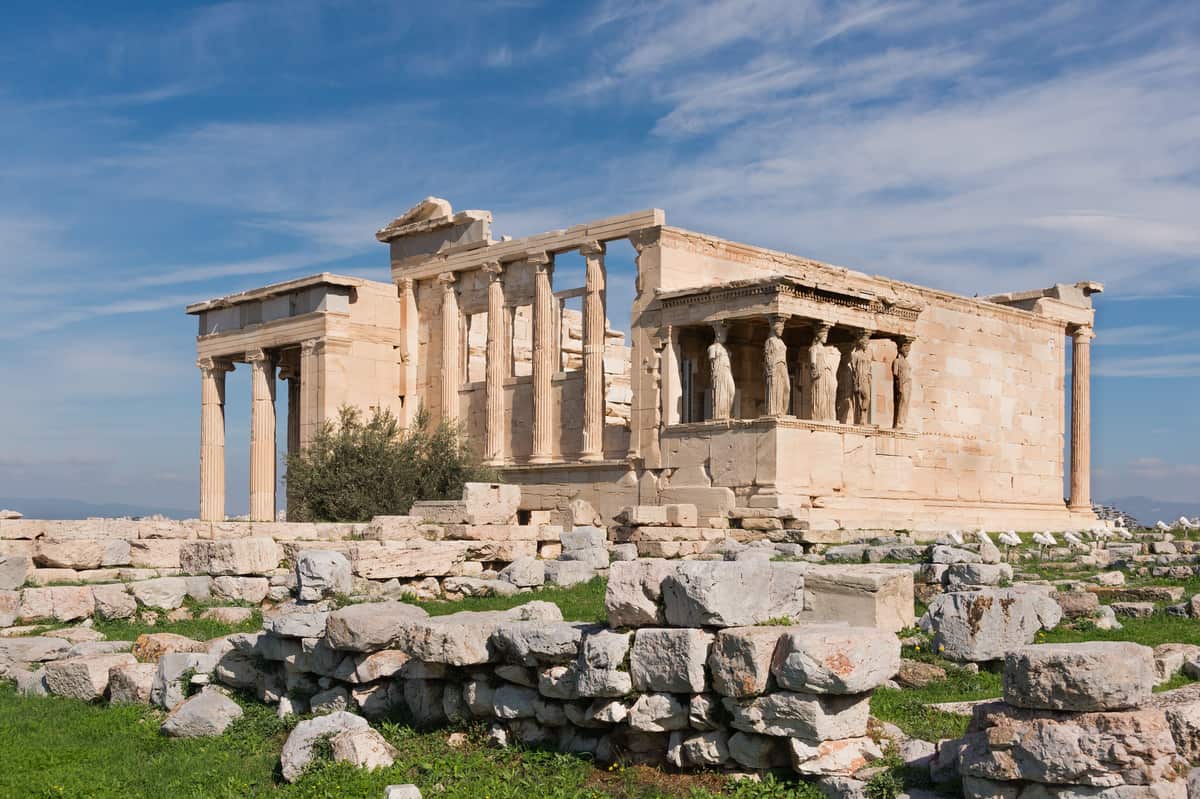 Acropolis tickets give entry to the Erechtheion and its Porch of the Caryatids